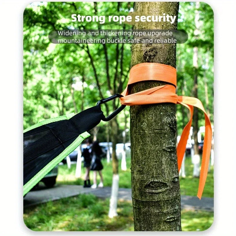 Portable Nylon Triangle Hammock with Storage Bag
