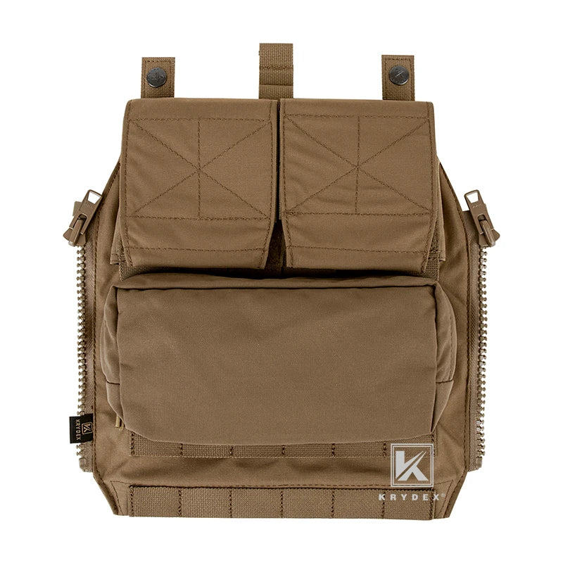 KRYDEX Tactical Zip-On Panel Backpack for Plate Carrier Vest