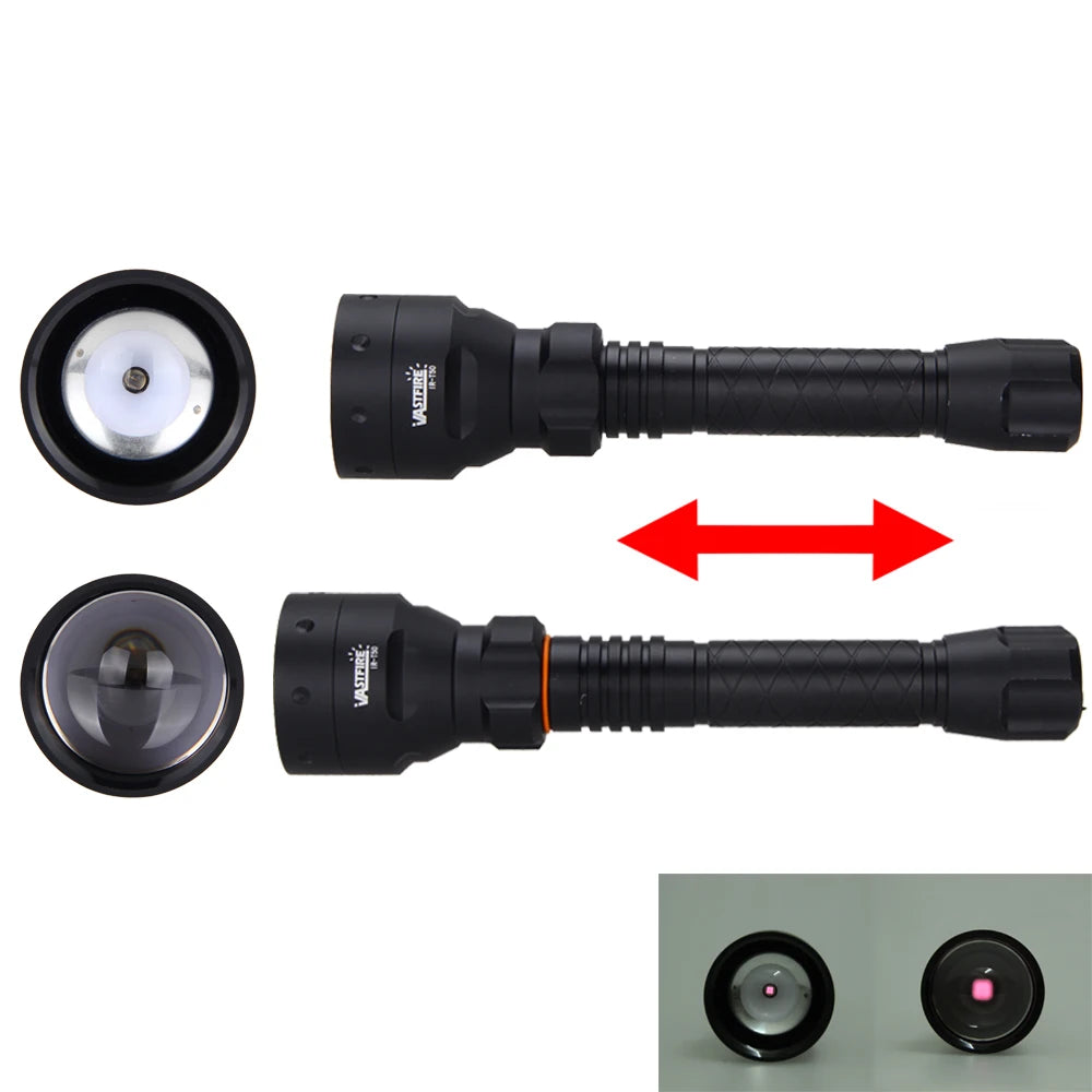 VASTFIRE 850nm IR Hunting Torch with Remote Pressure Switch