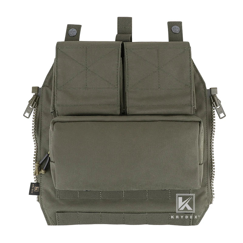 KRYDEX Tactical Zip-On Panel Backpack for Plate Carrier Vest