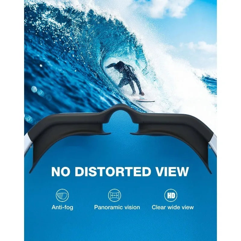 ZIONOR G1 Polarized Swimming Goggles for Unisex Adults