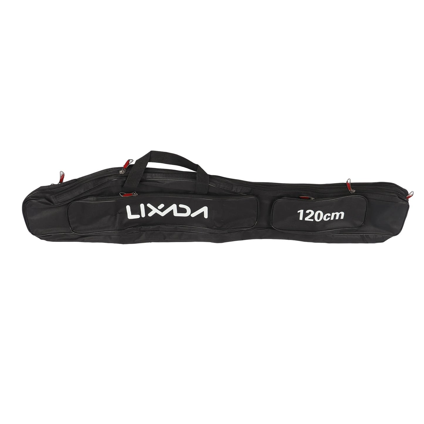 Lixada 3 Layer Portable Fishing Pole Bag Folding Rod Carry Case Tackle Storage Solution