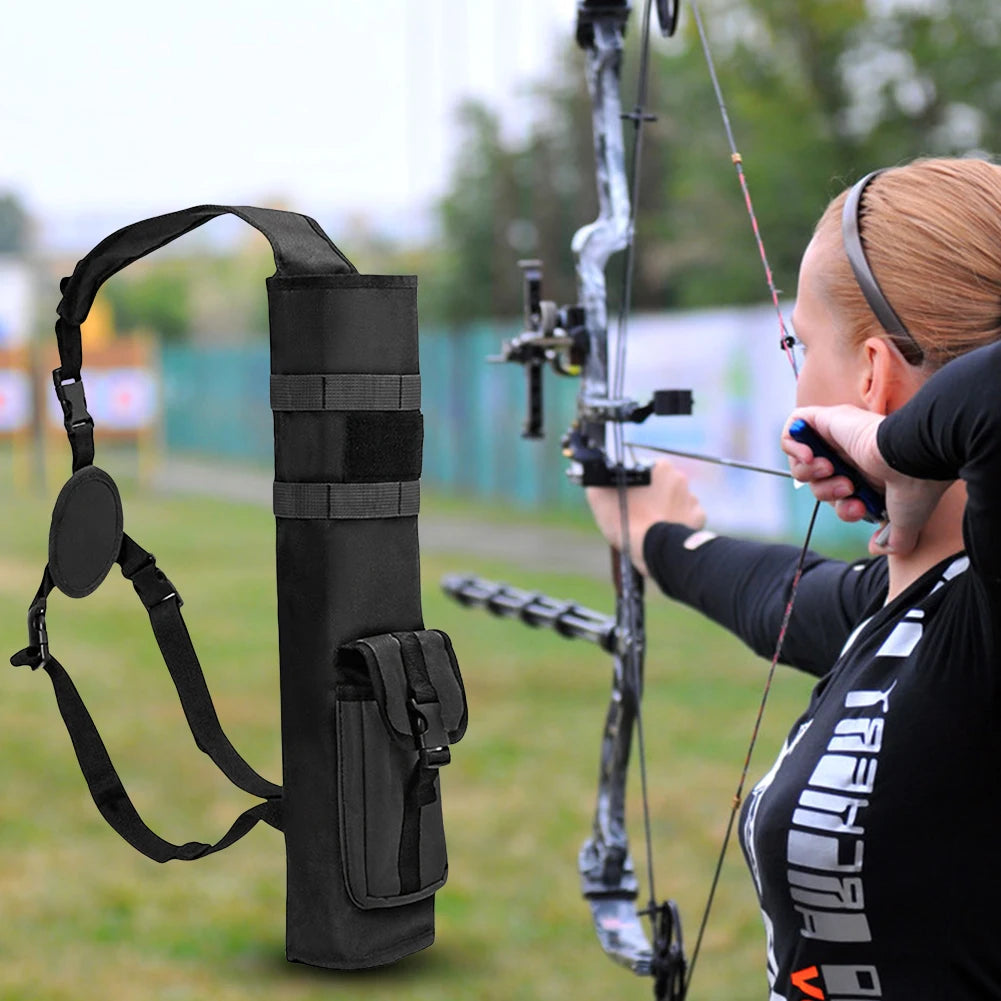 Archery Quiver With Molle System Pocket For Target Shooting