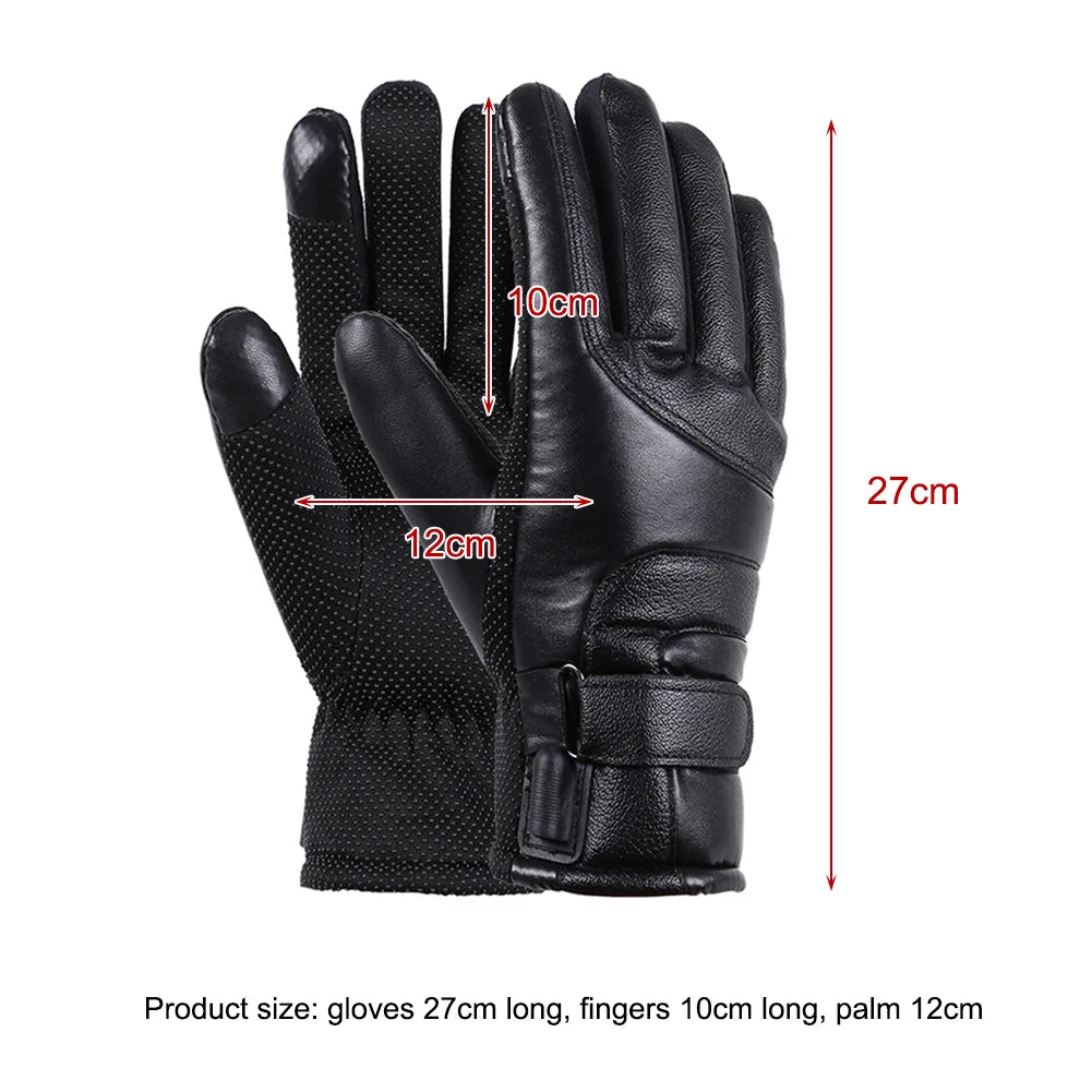 SUNDICK Electric Heating Gloves for Winter Skiing and Snowboarding