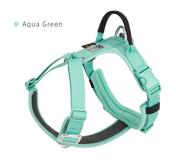 Small Combination Pet Harness Nylon Reflective Adjustable