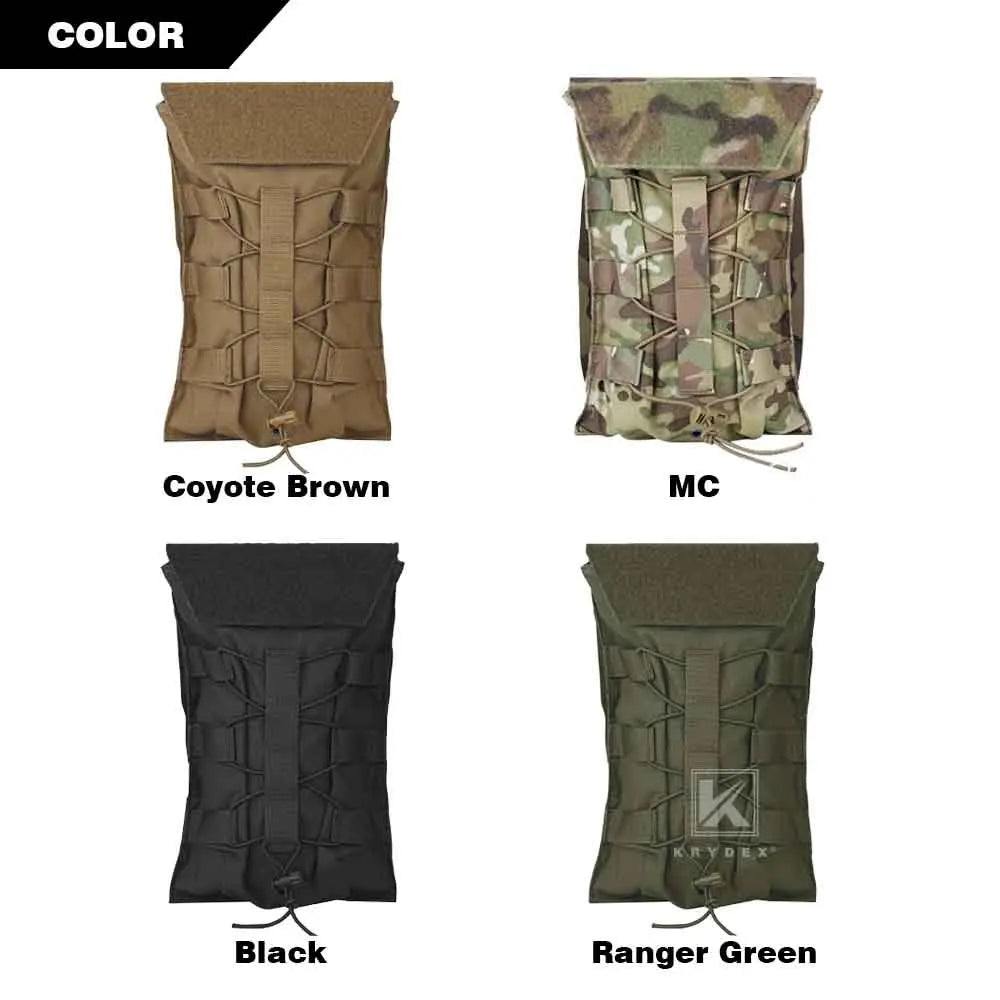 KRYDEX Tactical Hydration Carrier Pouch with Water Bladder