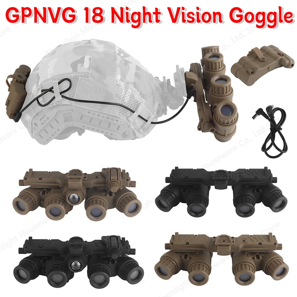 CN Tactical GPNVG 18 Night Vision Goggle Dummy Model Adapter