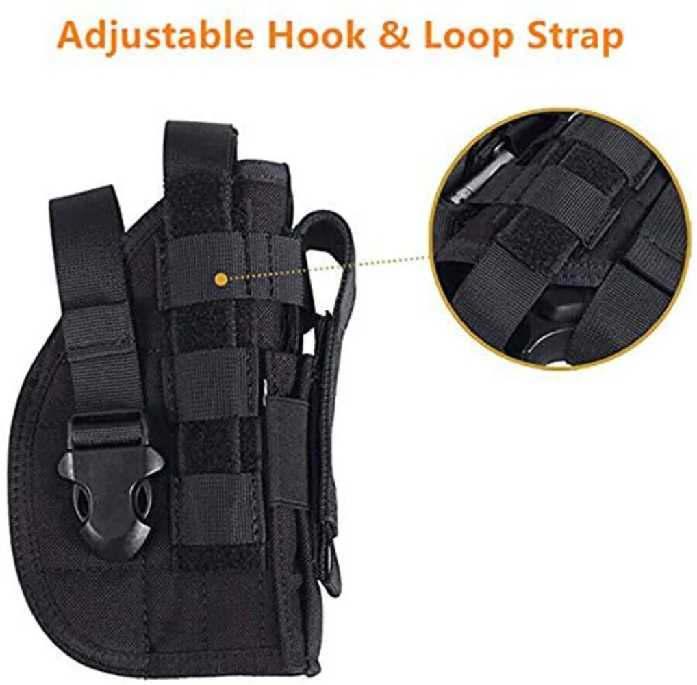 Hand Options Universal Tactical Nylon Pistol Holster Molle