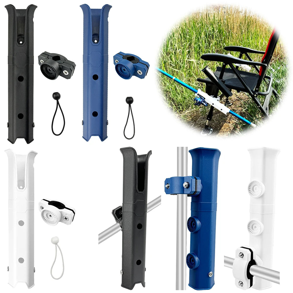 Fishing Pole Holder Adjustable Plastic Rod Holder Bracket
