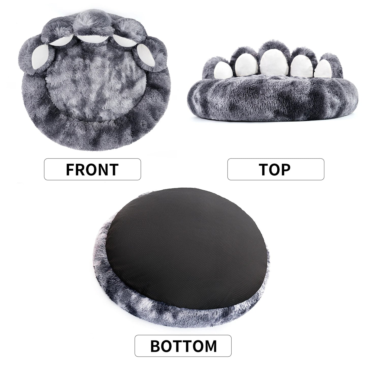 Petart Cozy Comfy Paw Shape Dog Bed Cushion