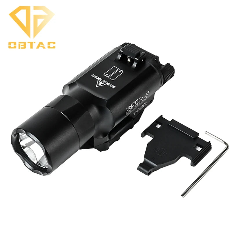 Tactical SF M300C M600C Metal Flashlight Strobe Scout Light for Airsoft Hunting 20mm Rail