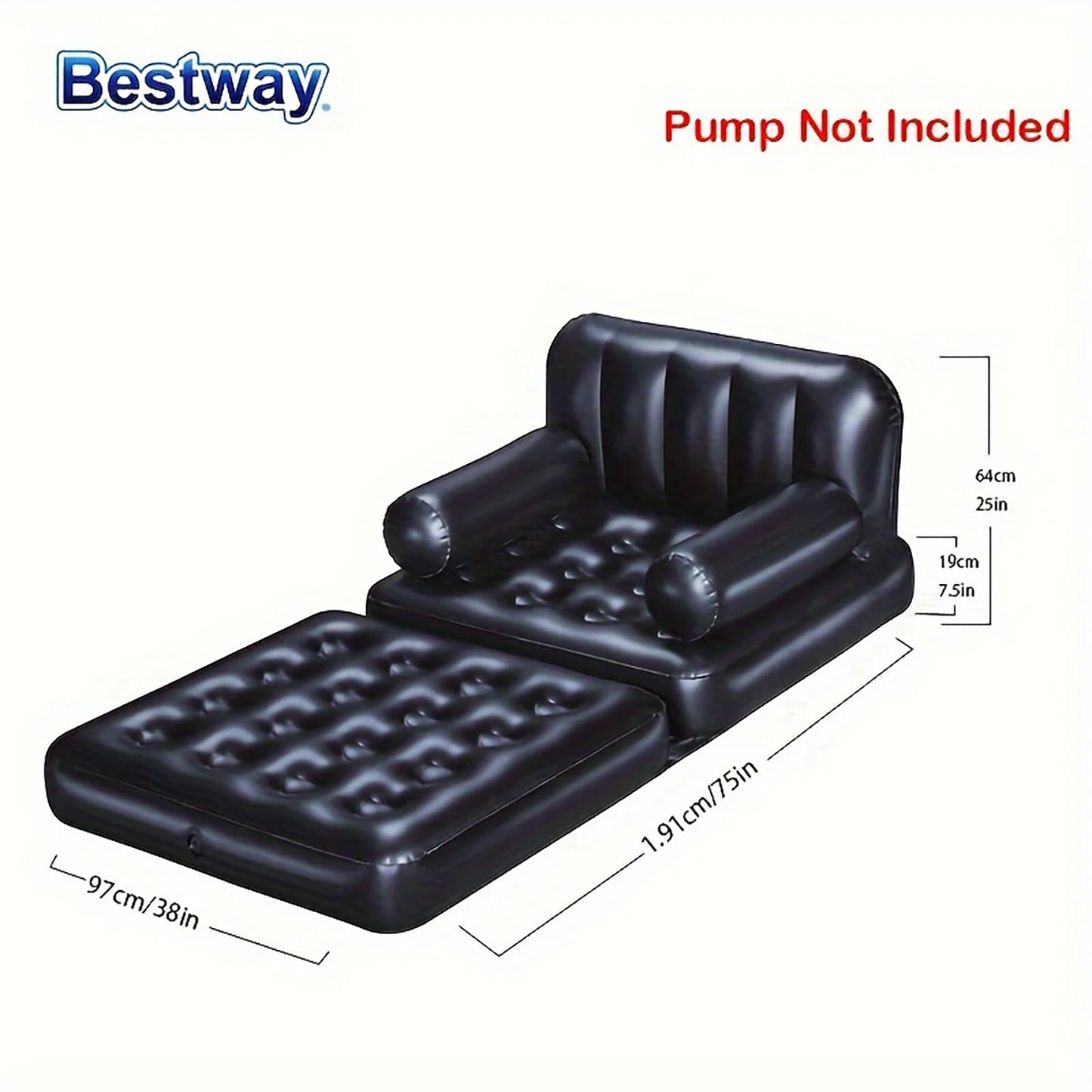 Bestway Inflatable Sofa Bed for Camping and Outdoor Use