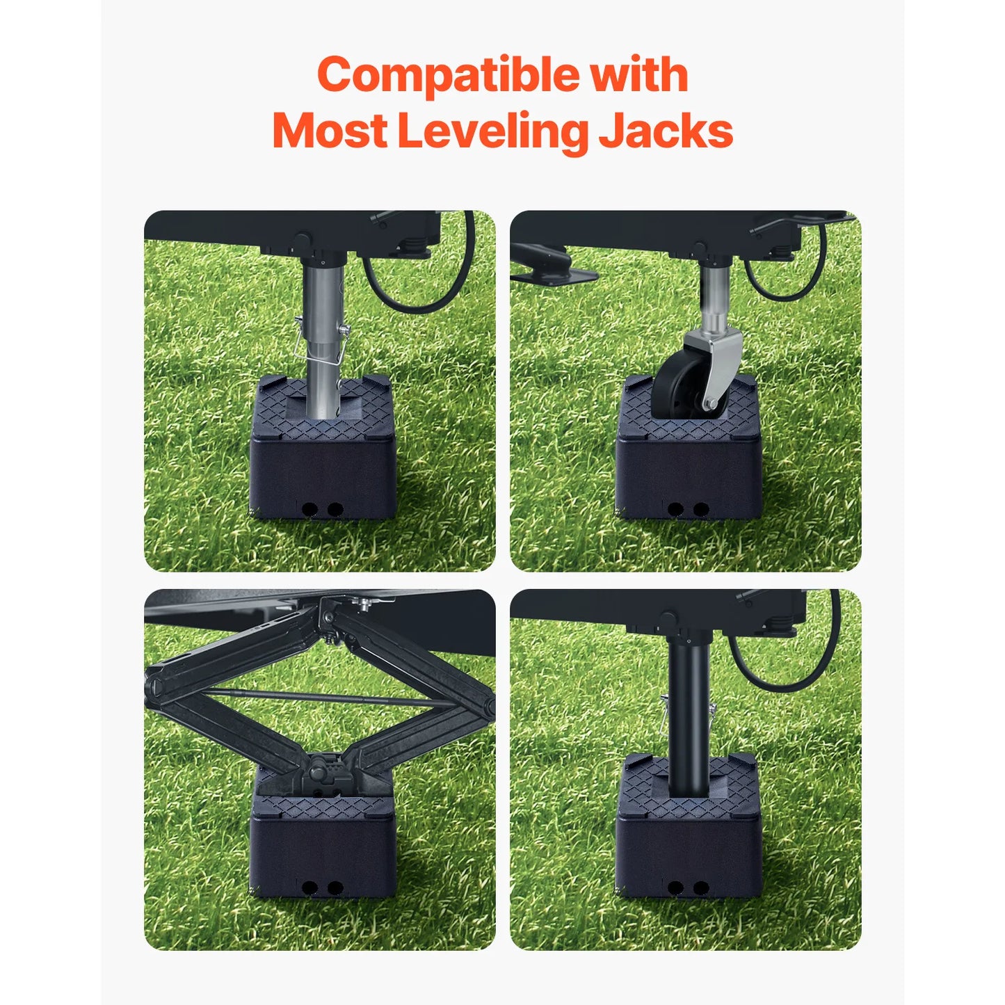 Hign-concerned RV Trailer Jack Block Durable Leveling Accessory