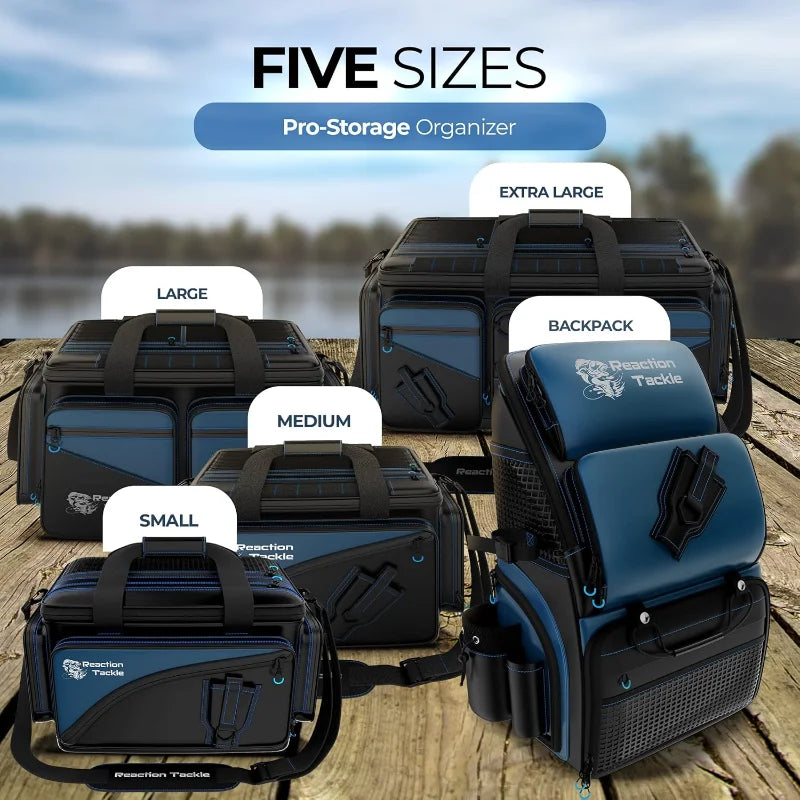 YTYIN Fishing Tackle Bag Salt Water Resistant Organizer Large