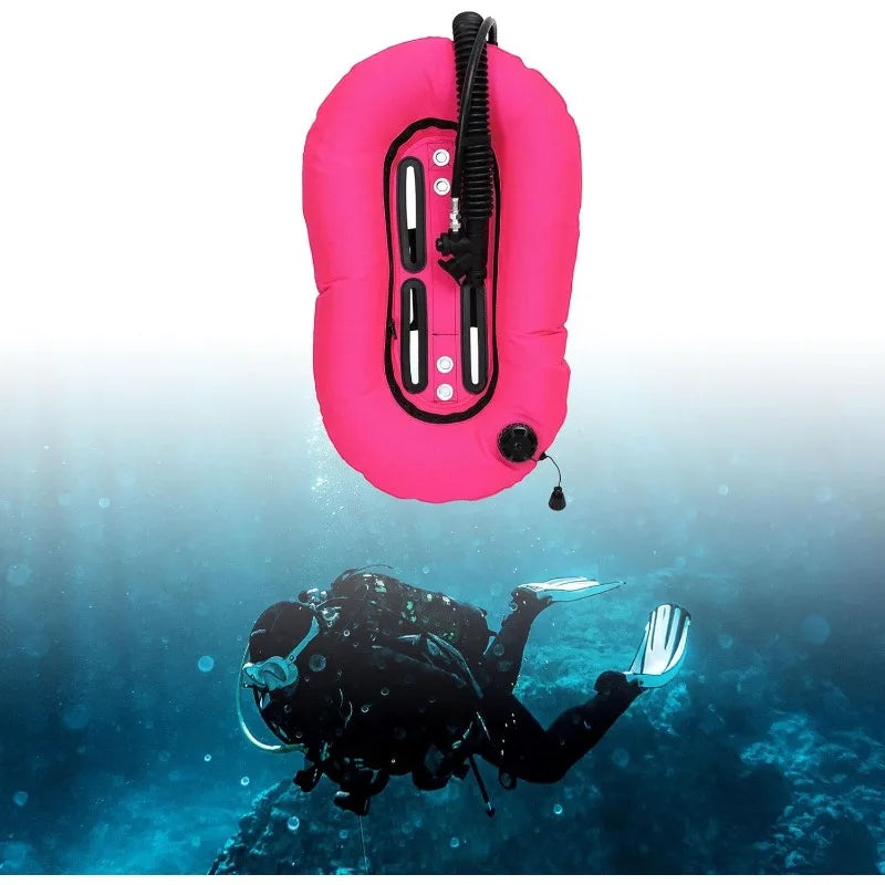 YTYIN Diving Snorkeling Donut Wing Single Tank BCD Set