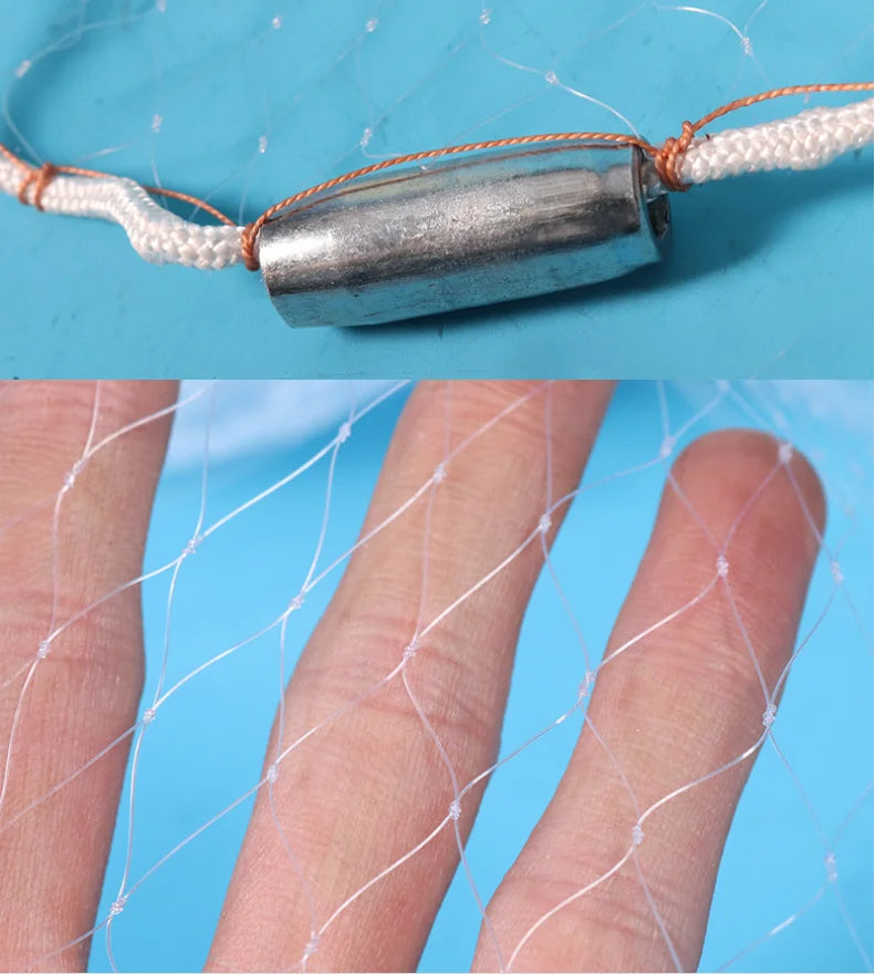 Hign-concerned Hand Cast Net Nylon Monofilament Fishing Net