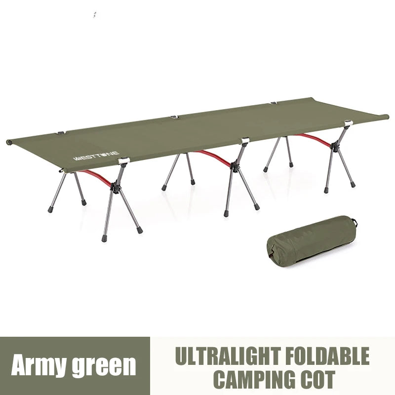 West Tune Camping Cot With Leg Extenders Ultralight Bed