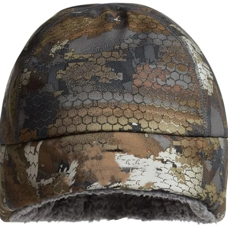 Hifad Men's Winter Fishing Hunting Camouflage Windproof Hat