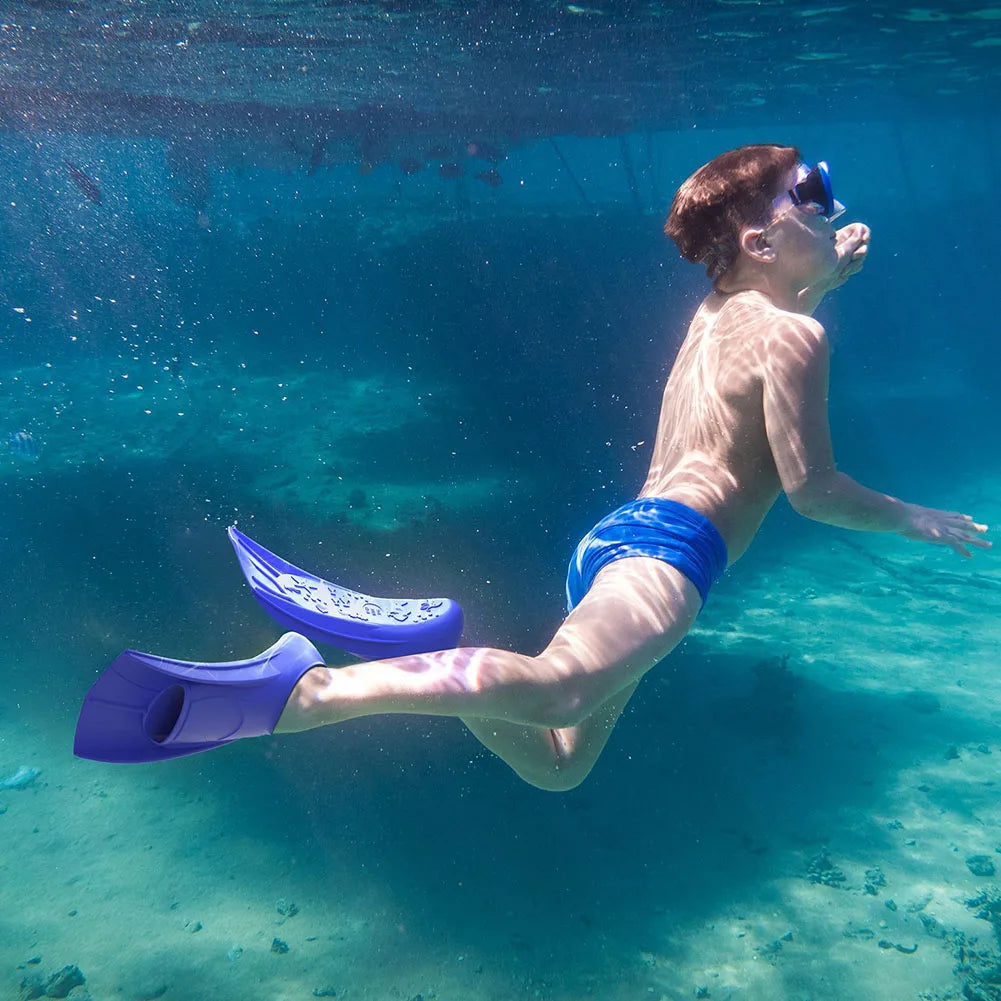 Hign-concerned Silicone Swimming Fins for Kids and Adults