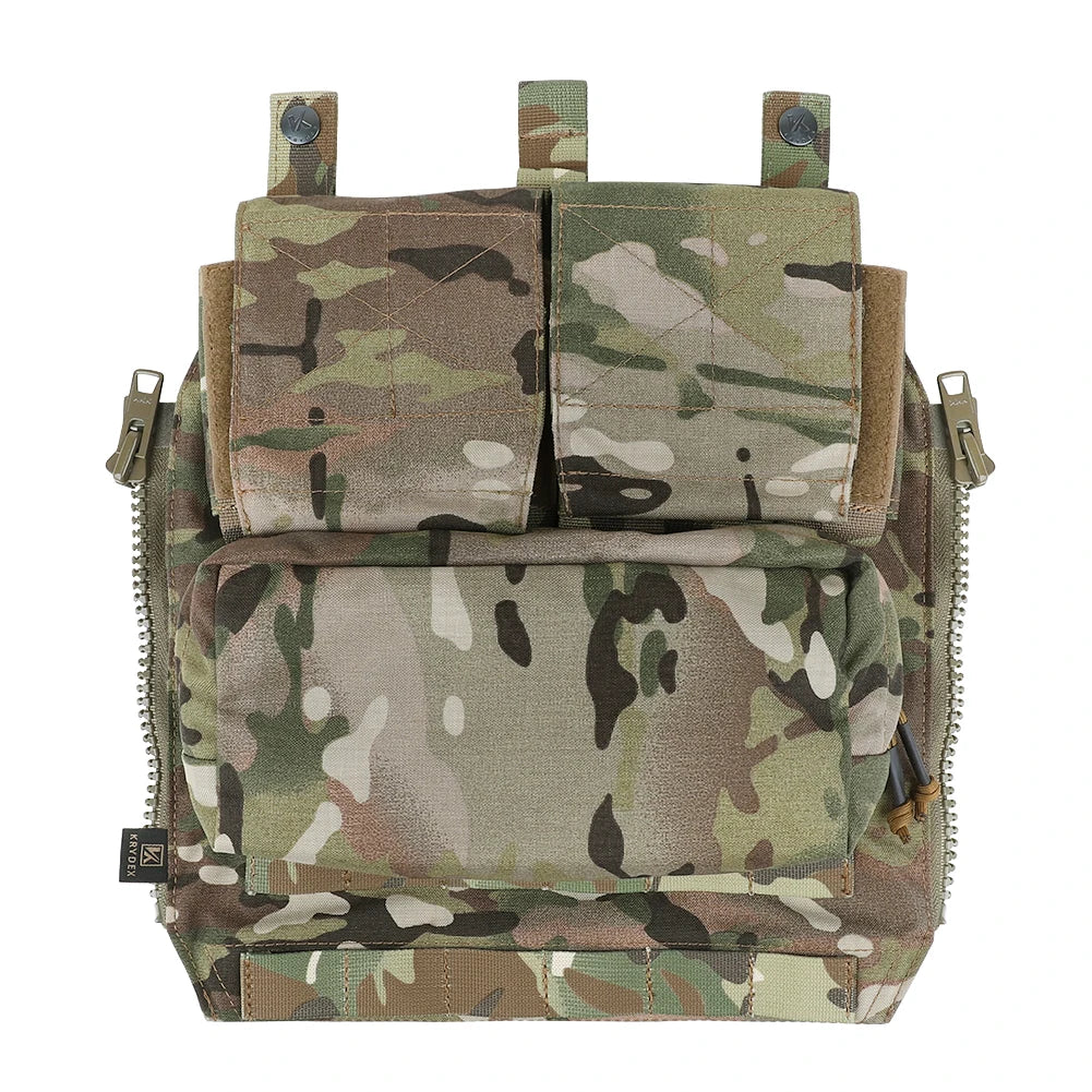 KRYDEX Tactical Zip-On Panel Backpack for Plate Carrier Vest