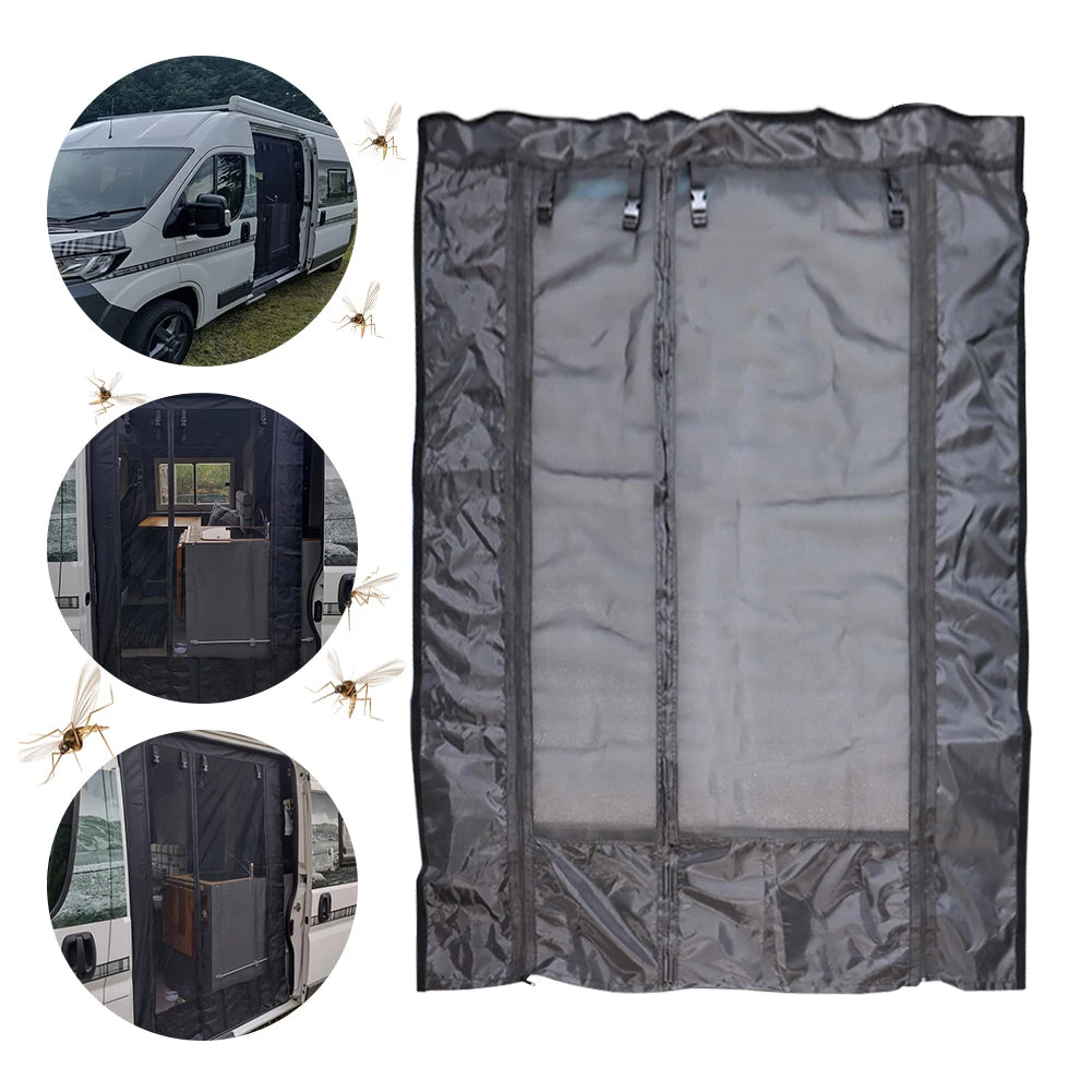 Alloyseed Magnetic Caravan Door Curtain Insect Mosquito Screen