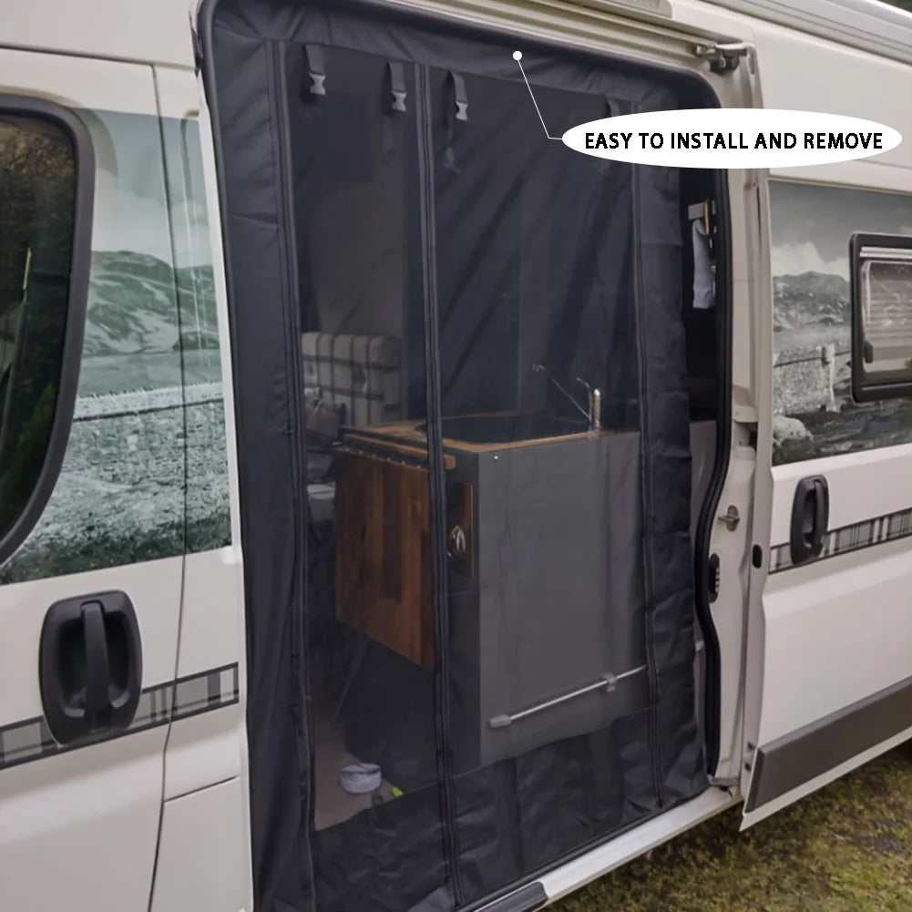 Alloyseed Magnetic Caravan Door Curtain Insect Mosquito Screen