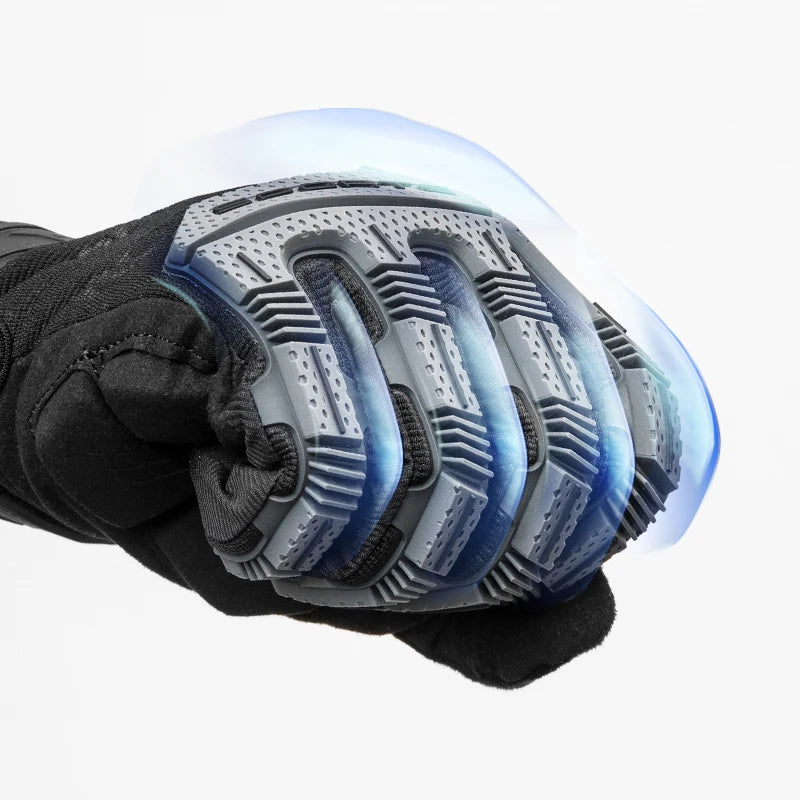 Rockbros Full Finger Cycling Gloves with Shockproof Gel Padding for Winter Outdoor Sports