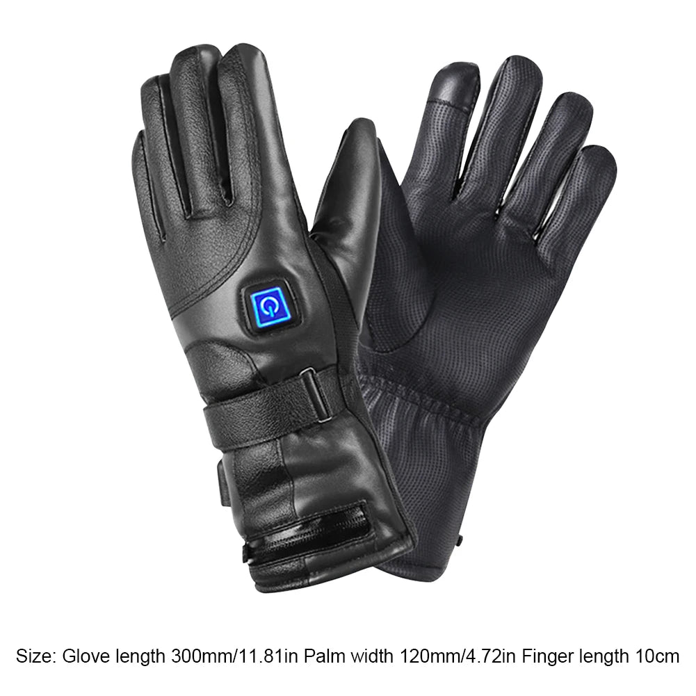 Rechargeable Heated Gloves for Men and Women Winter Thermal Touchscreen Skiing and Hiking