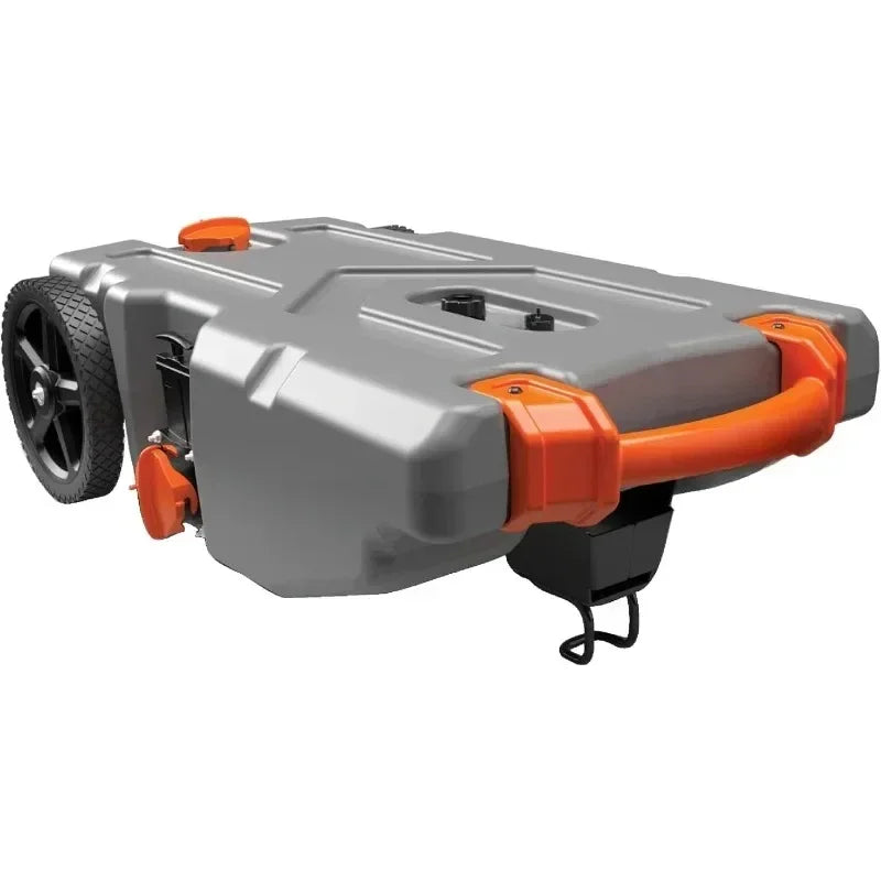 36 Gallon Portable RV Tote Tank with Heavy Duty Wheels