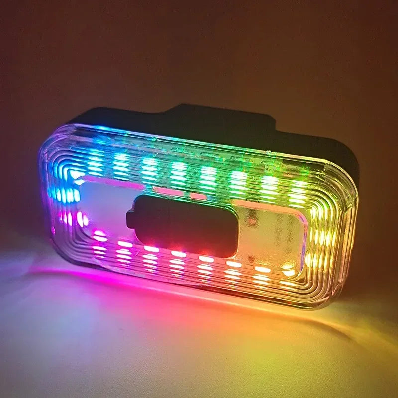 Taillight LED Bicycle Lamp USB Waterproof For Night Riding