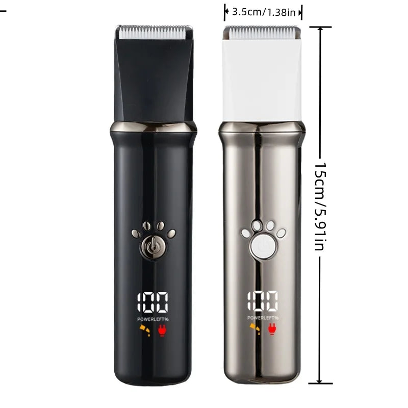 GZHJGOS 4 In 1 Pet Hair Trimmer Clipper Nail Grinder