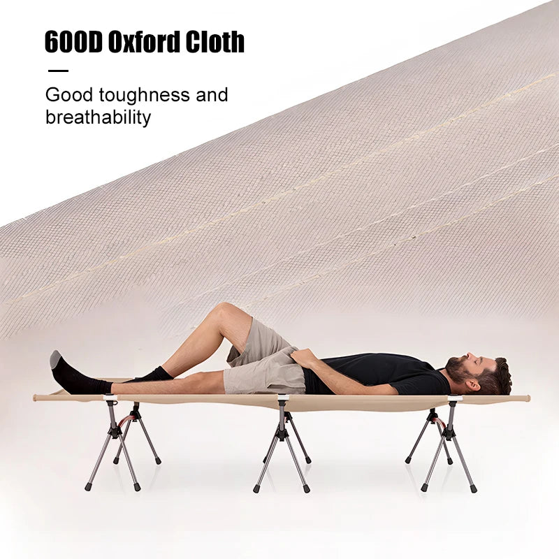 West Tune Camping Cot With Leg Extenders Ultralight Bed