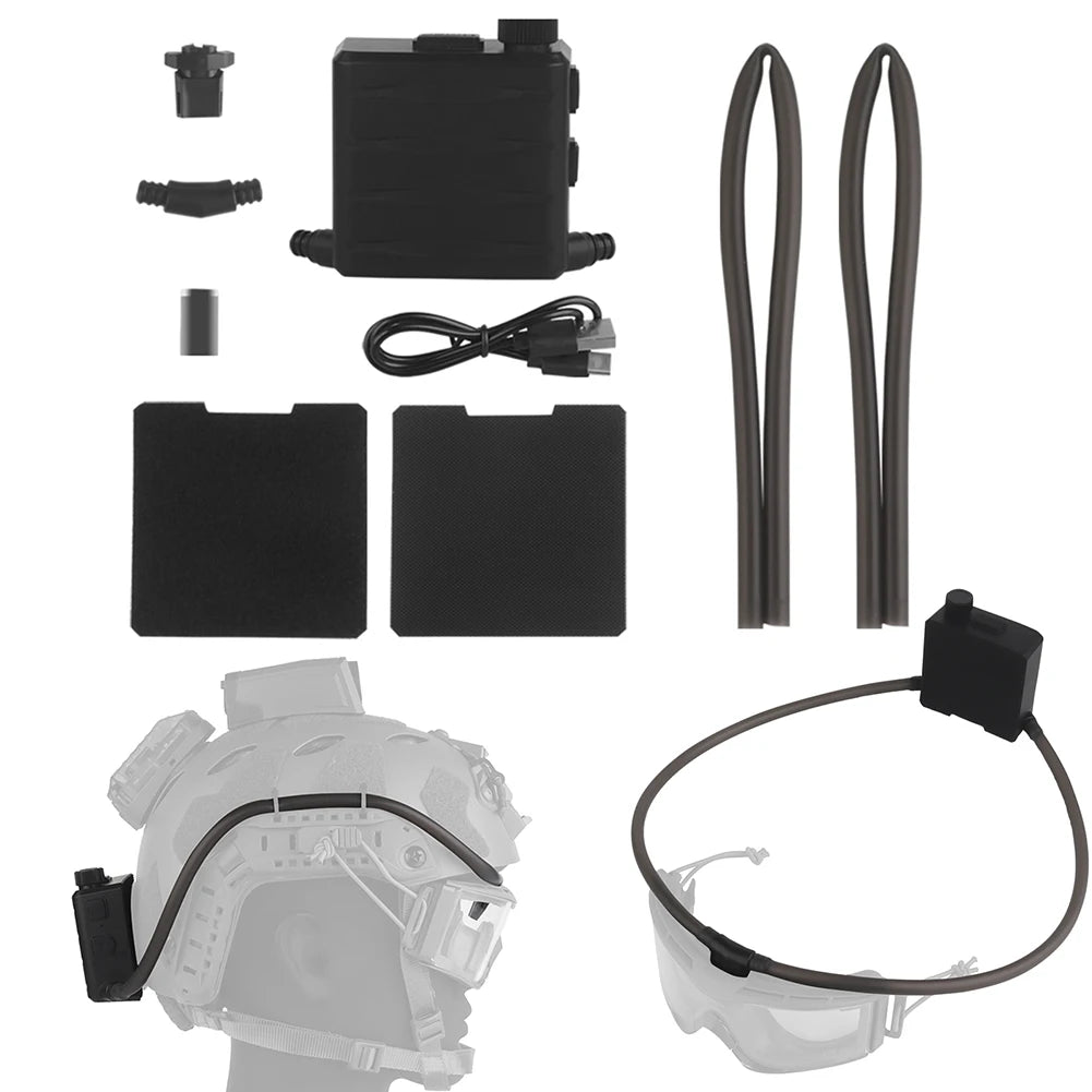 APWIKOGER Magnetic Goggles Defogger Type C Rechargeable