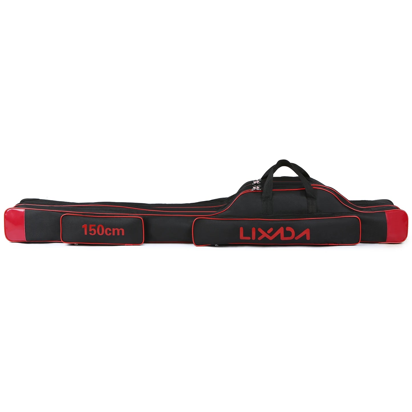 Lixada 3 Layer Portable Fishing Pole Bag Folding Rod Carry Case Tackle Storage Solution