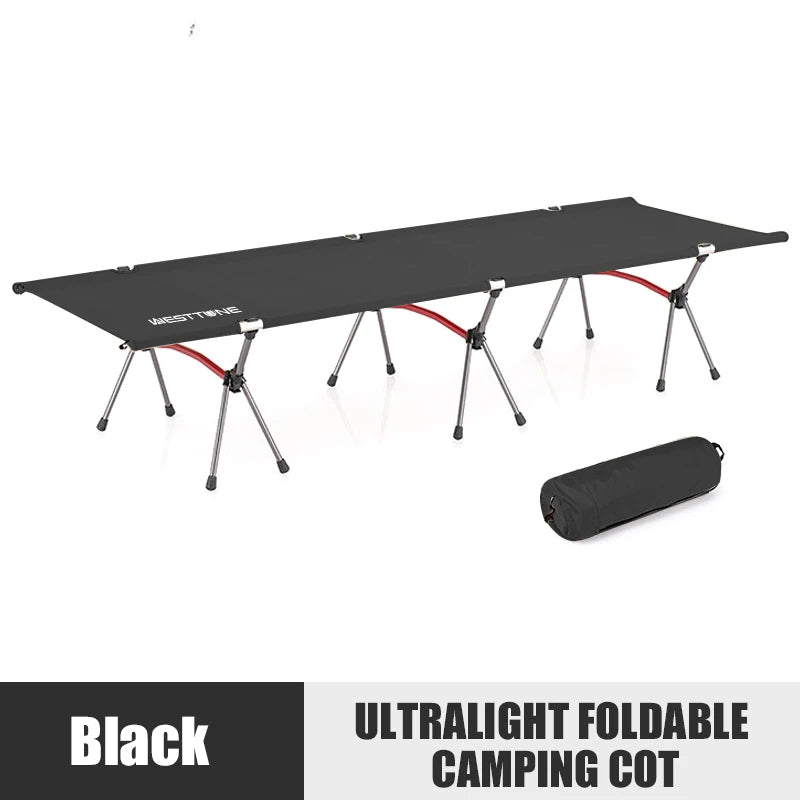 West Tune Camping Cot With Leg Extenders Ultralight Bed
