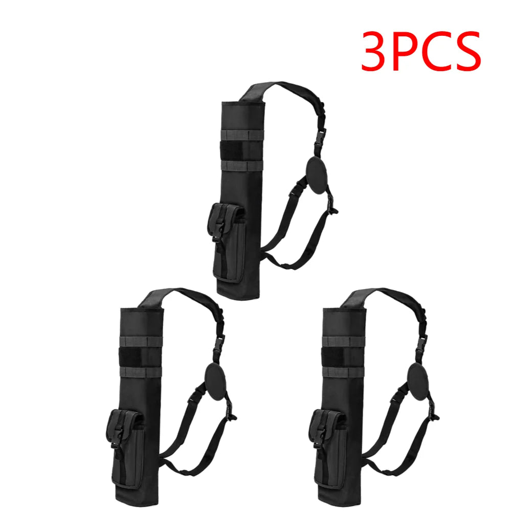 Lightweight Archery Quiver with Molle Pocket Adjustable Arrow Holder for Target Shooting