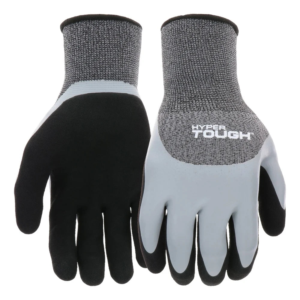 XMSJ Double Dipped Latex Work Gloves 2 Pack