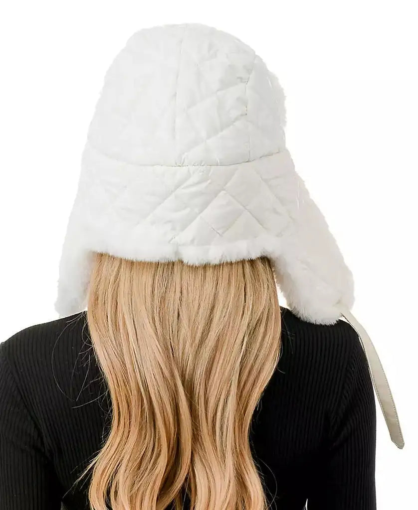 Marcus Adler Quilted Trapper Hat for Unisex