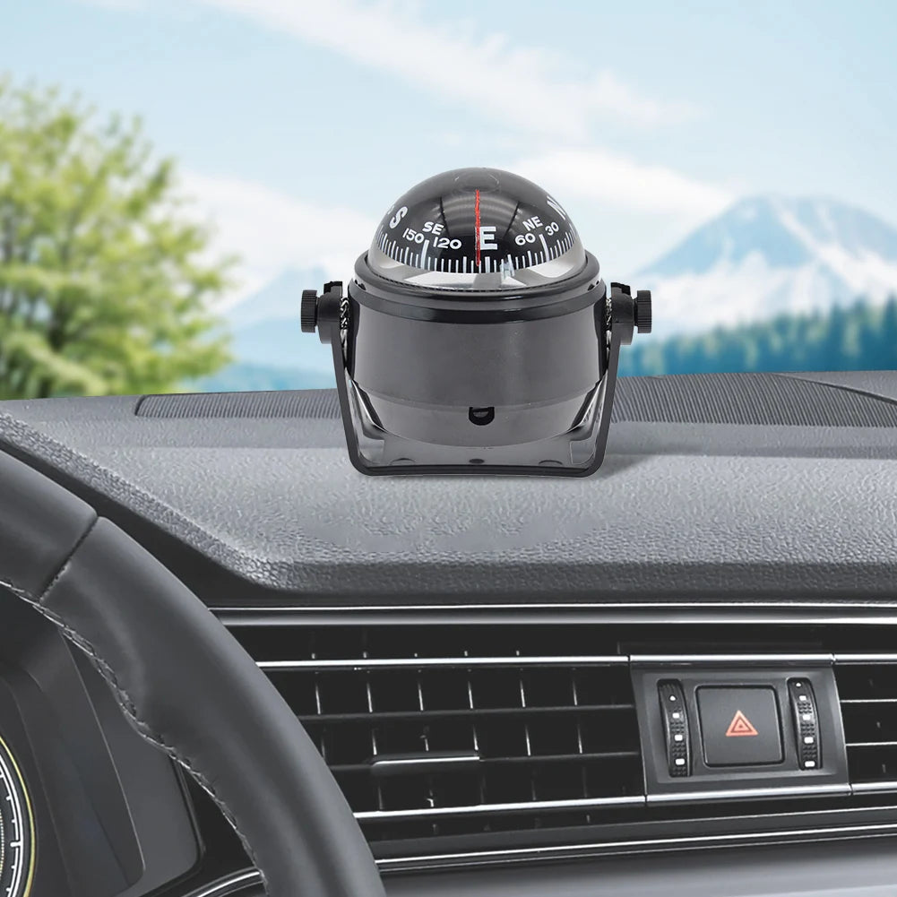 APWIKOGER Ball Shaped Marine Compass Pivoting Navigation