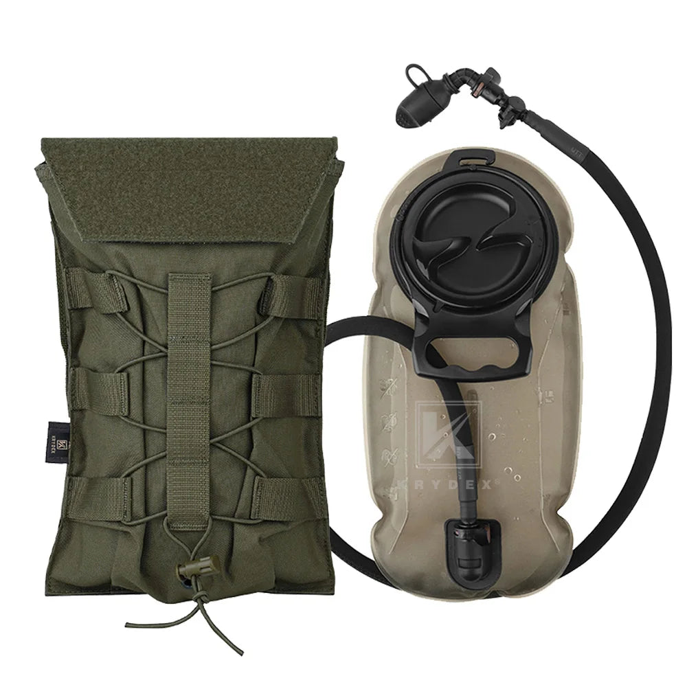 KRYDEX Tactical Hydration Carrier Pouch with Water Bladder