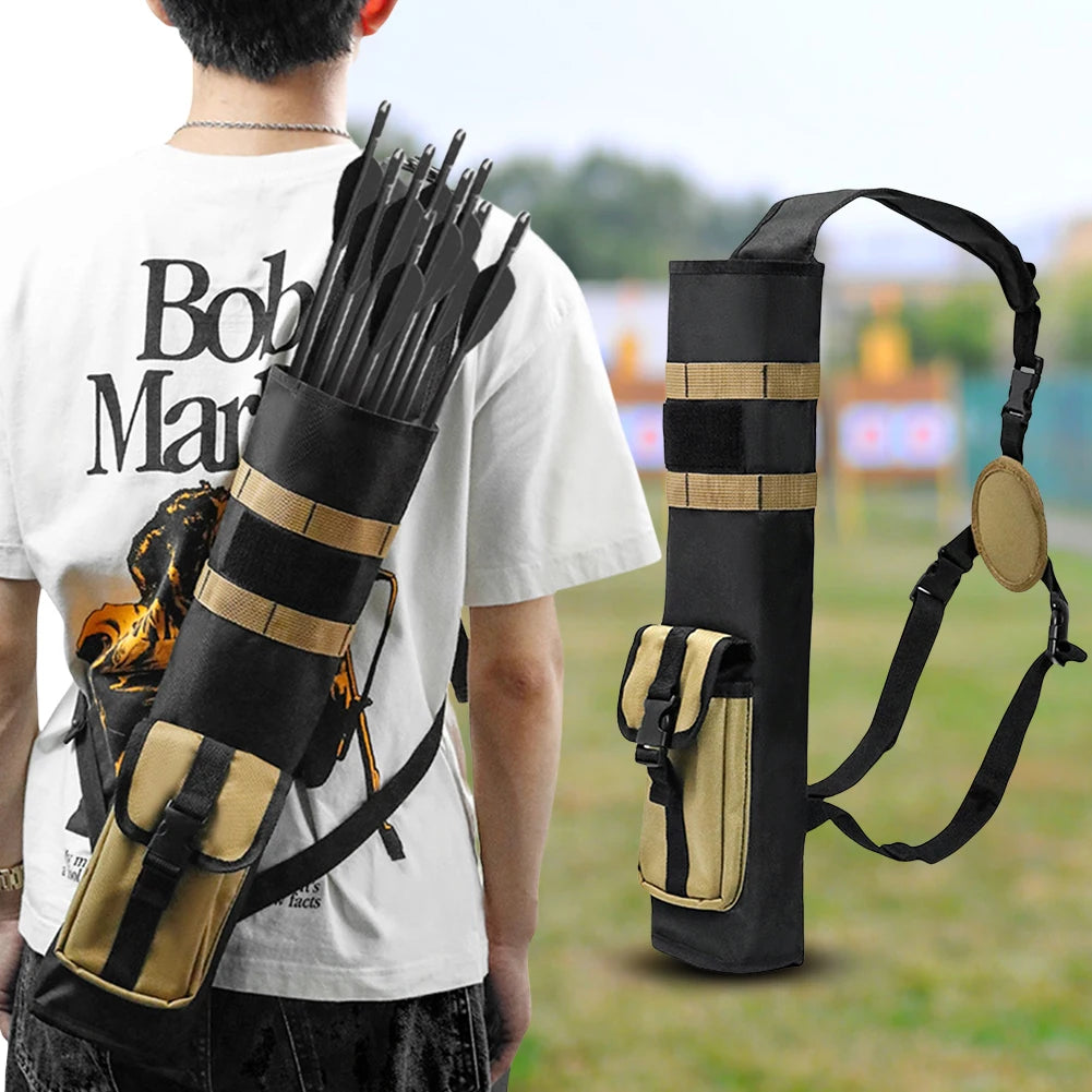Archery Quiver With Molle System Pocket For Target Shooting