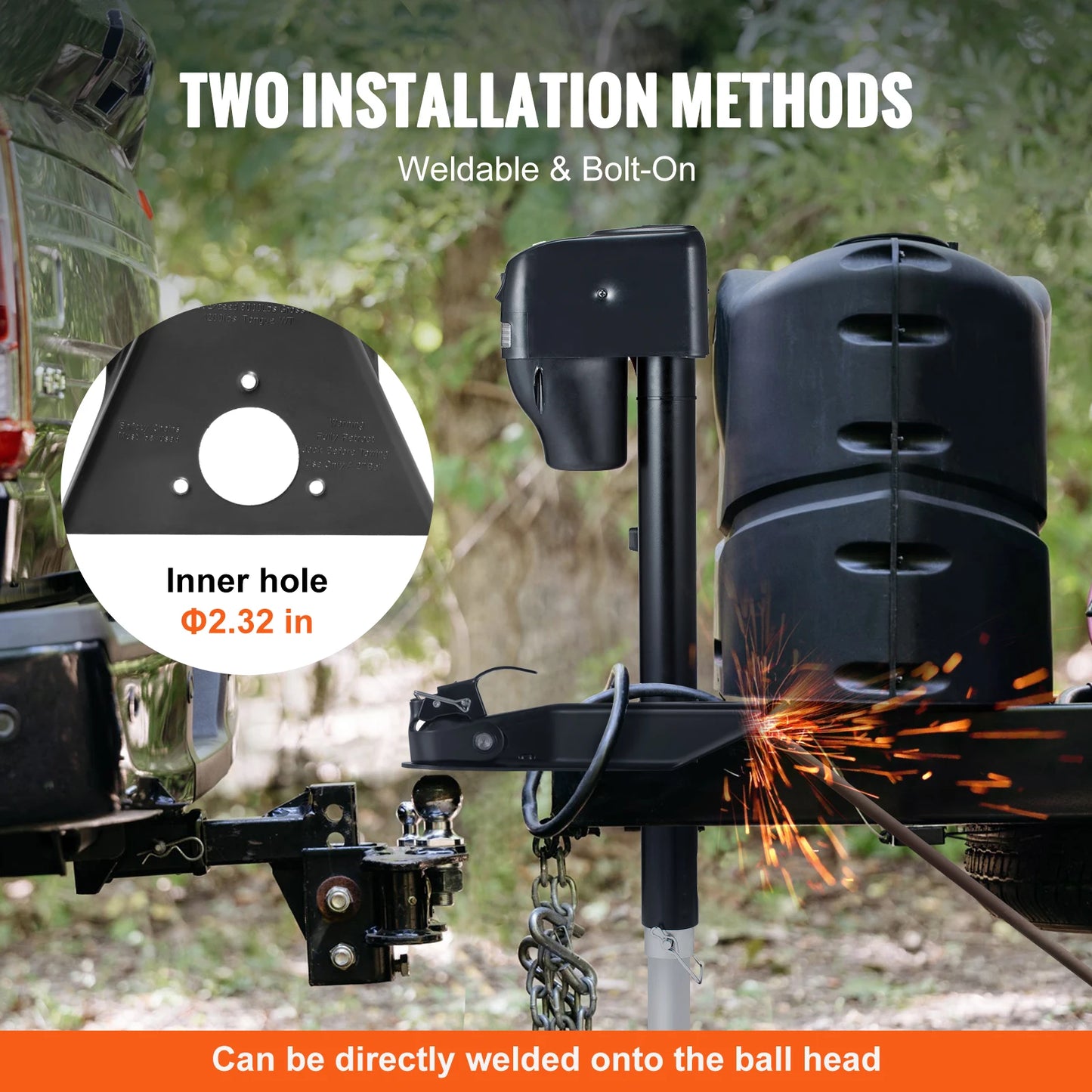 VEVOR 8000 Pounds A-Frame Trailer Coupler for Towing