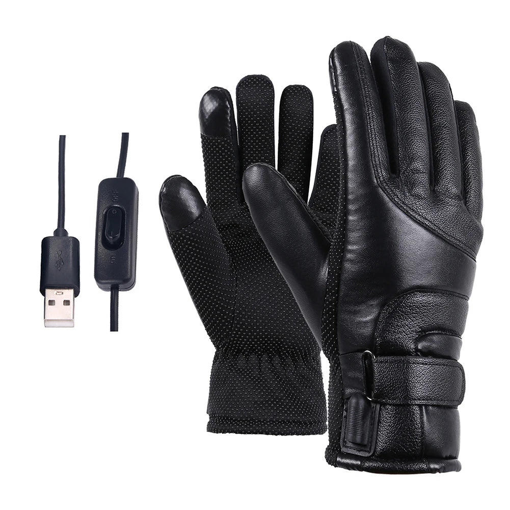 SUNDICK Electric Heating Gloves for Winter Skiing and Snowboarding