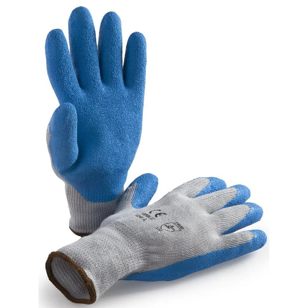 XMSJ Moisture Resistant Latex Coated Gloves Excellent Grip
