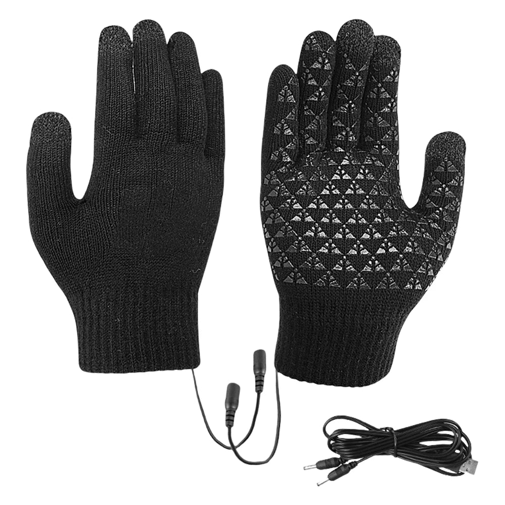 Shunmaii Electric Heated Touch Screen Gloves for Outdoor Use