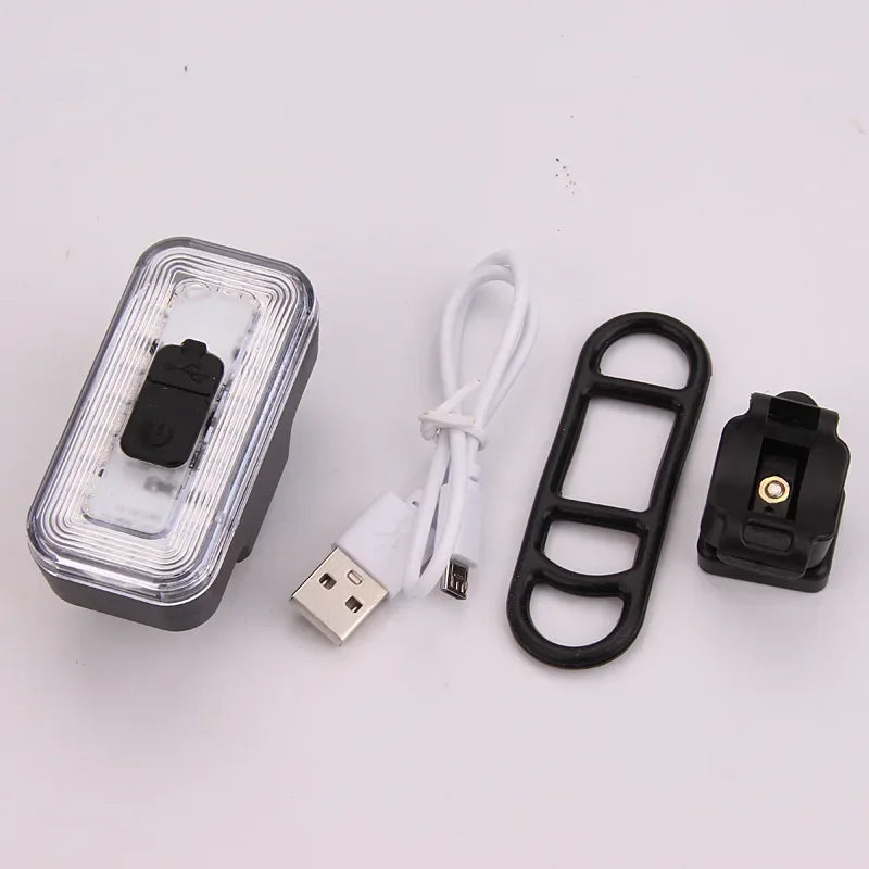 Taillight LED Bicycle Lamp USB Waterproof For Night Riding