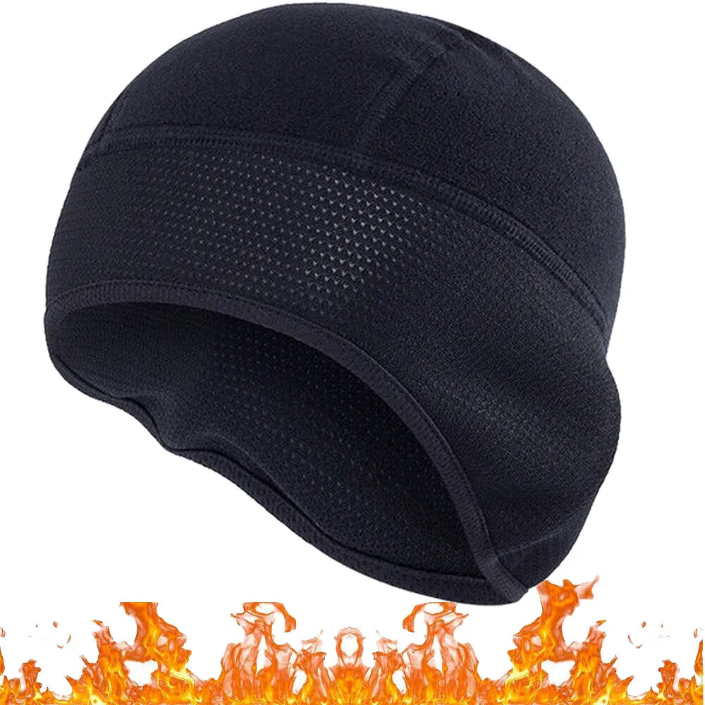 CN Thermal Fleece Windproof Ski Hat Beanie for Adults