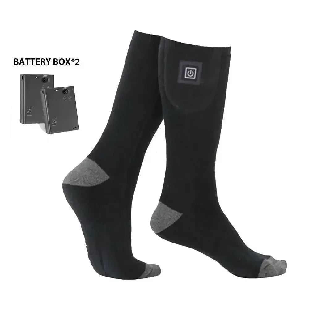 YTYINC Winter Electric Heating Socks for Outdoor Sports Use