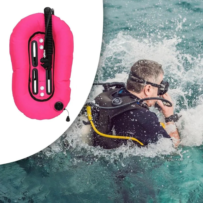 YTYIN Diving Snorkeling Donut Wing Single Tank BCD Set