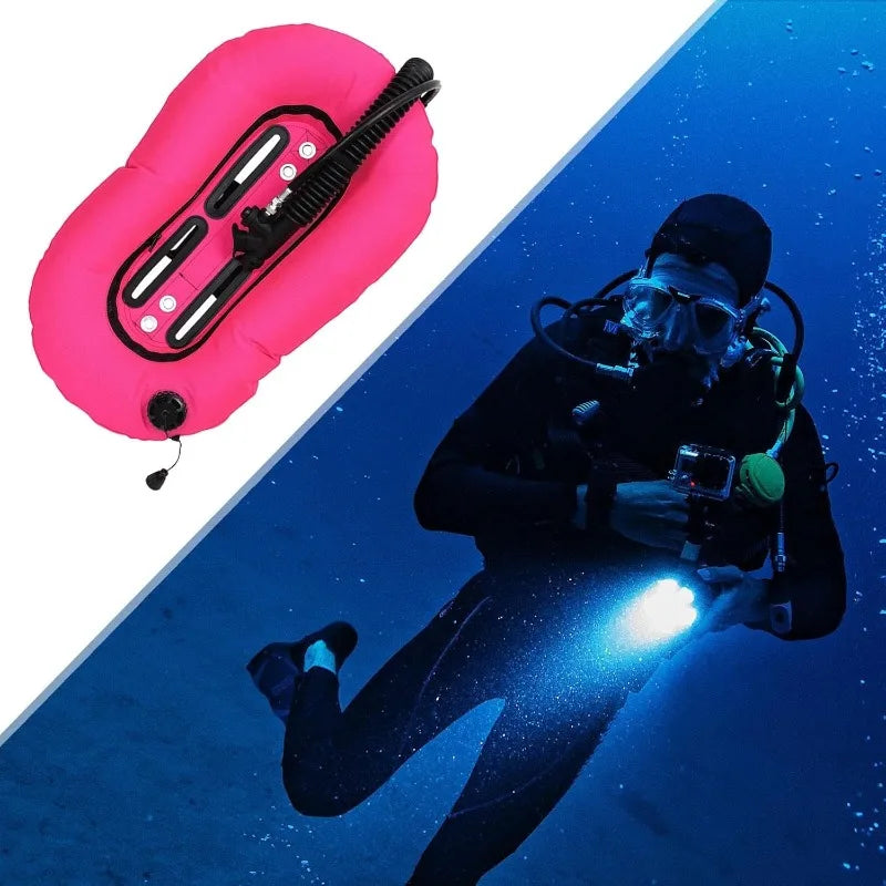 YTYIN Diving Snorkeling Donut Wing Single Tank BCD Set